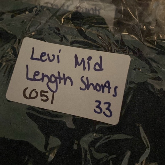 Levi’s Blue Jean Shorts Size 33 Denim - Picture 5 of 5